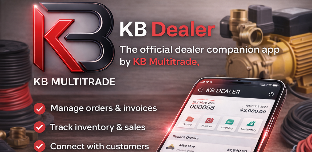 KB Dealer — Android app developed by ESOFTKING INFOTECH